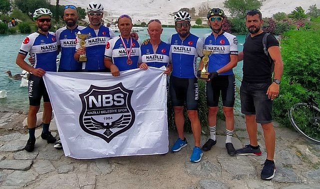 Nazilli Belediyesporlu bisikletçiler Türkiye şampiyonasından derece ile döndü
