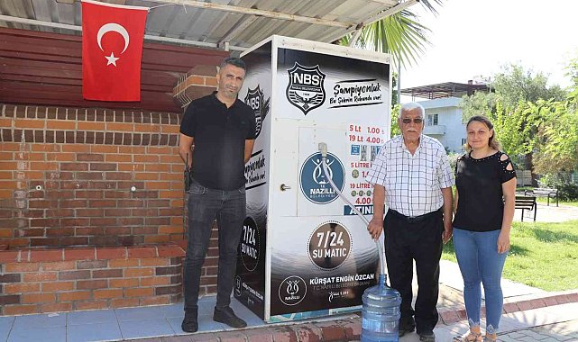 Nazilli Pınarbaşı Mahallesi&#039;ne sumatik kuruldu