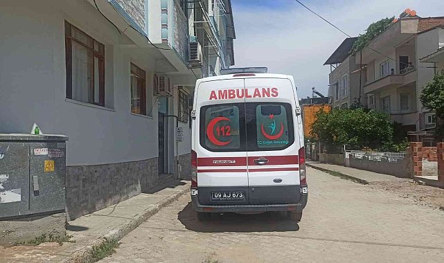 Nazilli'de apartmanın asansör boşluğuna düşen yaşlı adam yaralandı