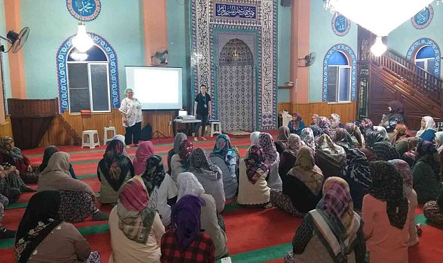 Nazilli'de kadın sağlığı konusunda bilgilendirme yapıldı