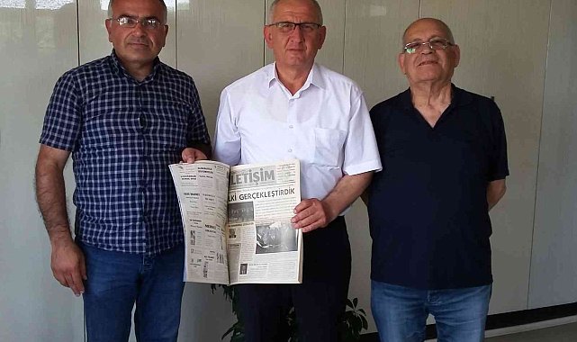 Nebioğlu gazetesi ciltlenip başkanlara hediye edildi