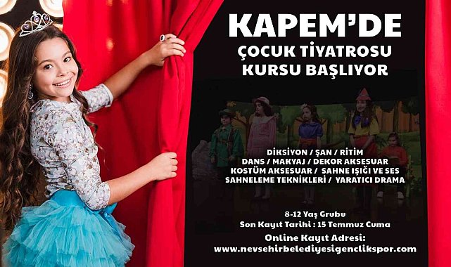 Nevşehir&#039;de çocuklar için tiyatro