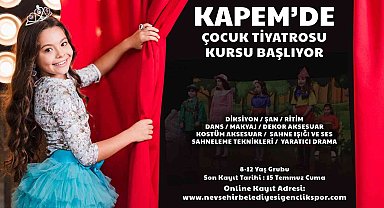 Nevşehir'de çocuklar için tiyatro