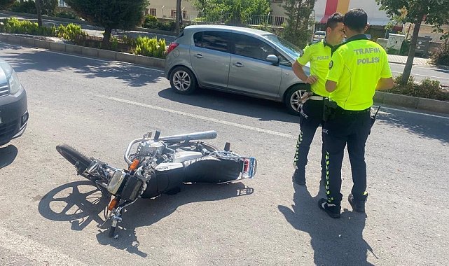 Nevşehir'de motosiklet kazası
