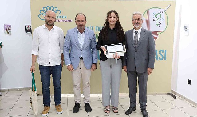 Nilüfer'de en iyi kitap kapağı tasarımlarına ödül