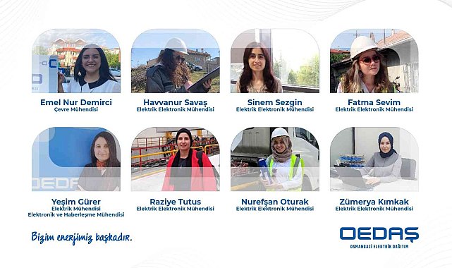 OEDAŞ kadın mühendis oranını yüzde 23&#039;e yükseltti