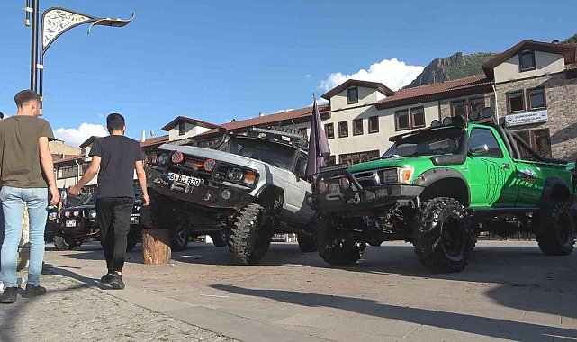 Off-Road tutkunları Gümüşhane'de buluştu