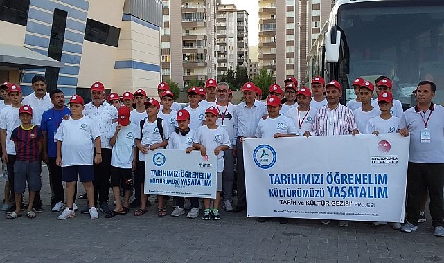 Öğrenciler tarihimizi ve kültürümüzü tanıyor