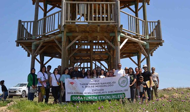 Öğrenciler uygulamalı derslerini Balıkdamı Sulak Alanı'nda gördü