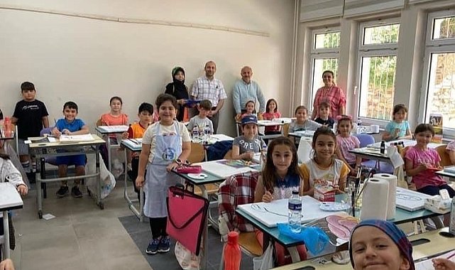 Öğrenciler yaz kurslarına yoğun ilgi gösterdi