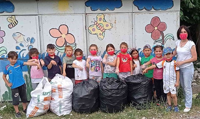 Öğrencilerden örnek davranış