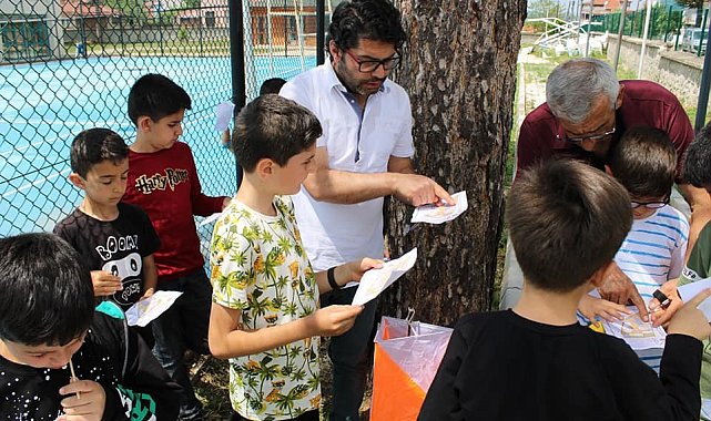 Öğrencilere oryanting sporunun tanıtımı yapıldı