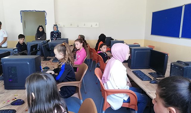 Öğrencilerin dil öğrenimini gerçekleştireceği inovasyon sınıfı açıldı