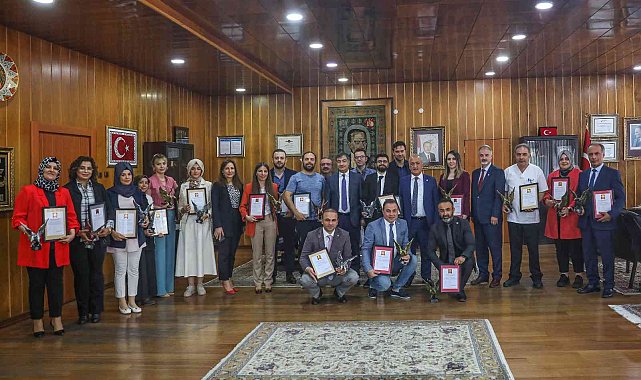 Öğretim elemanlarına akademik teşvik ve ödül töreni düzenlendi