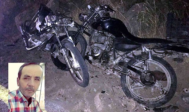 Ölümüne tesadüf...Akrabalar motosikletle çarpıştı: 1 ölü