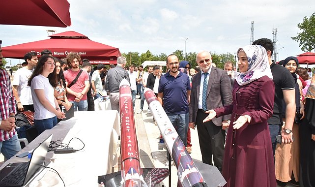 OMÜ&#039;nün TEKNOFEST projeleri sergilendi