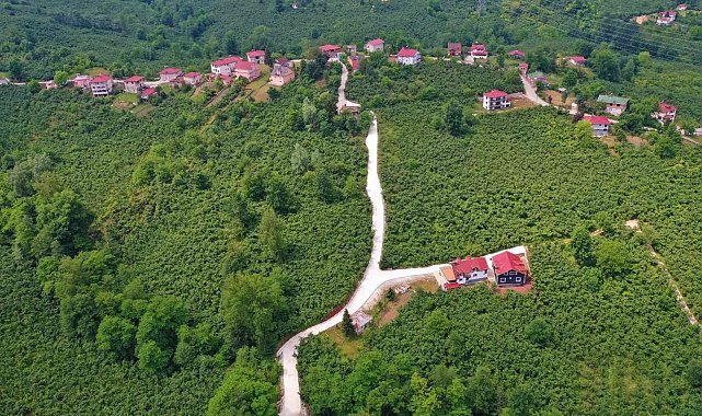 Ordu&#039;da 42 mahallede beton yol çalışması tamamlandı
