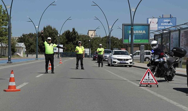 Ordu'da 47 sürücünün ehliyetine el konuldu