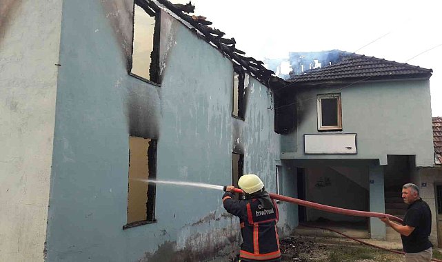 Ordu&#039;da cami yangını