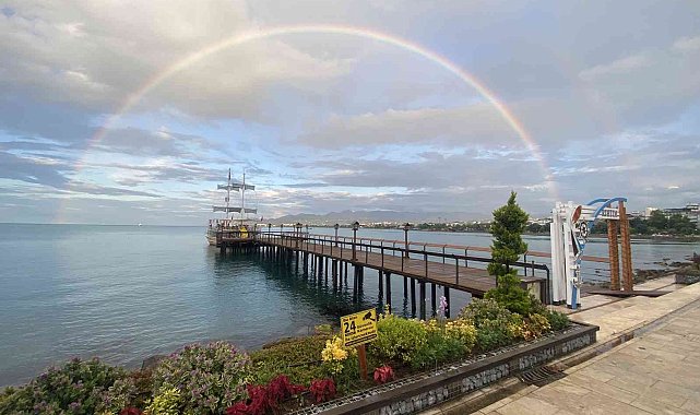 Ordu&#039;da gökkuşağı güzelliği