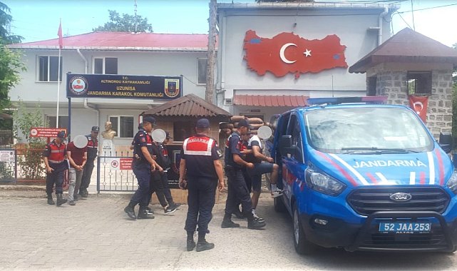 Ordu&#039;da maskeli hırsızlık olayının failleri tutuklandı