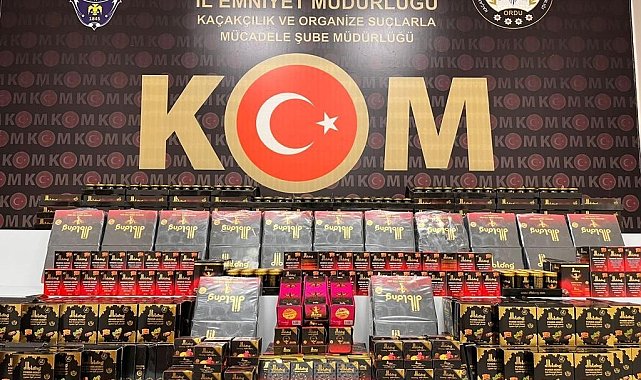 Ordu&#039;da sahte takviyeli ilaç ve gıda satan iş yerlerine operasyon