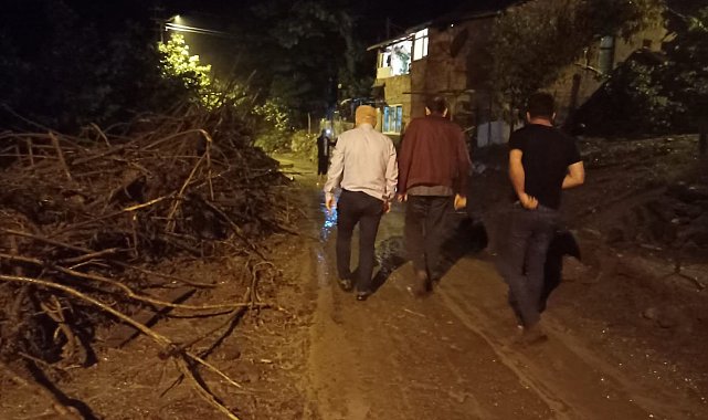 Ordu&#039;da selden etkilenen 9 ev boşaltıldı