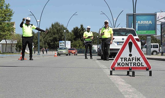 Ordu&#039;da trafik denetimleri