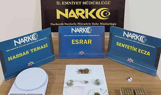 Ordu&#039;da uyuşturucu operasyonu: 14 gözaltı