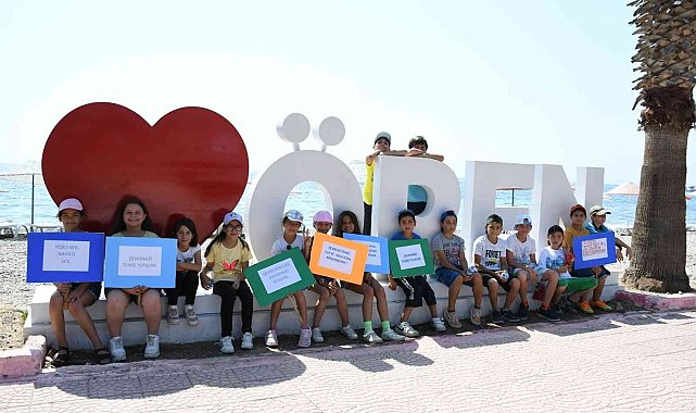 Ören'de "100 poşetle" çevre temizliği yapıldı