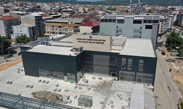 Orhangazi Kültür Merkezi'nde son rötuşlar