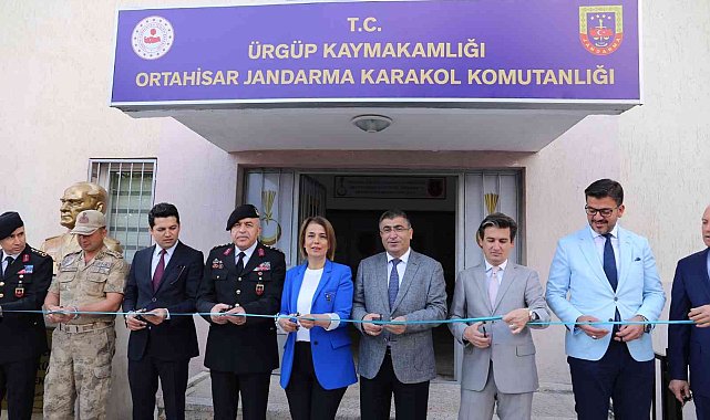 Ortahisar Jandarma Karakol Komutanlığı açıldı