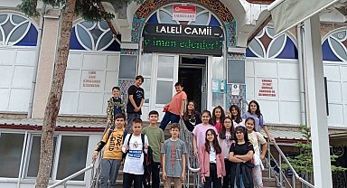 Ortaokul öğrencileri Gençlik Merkezi'ni ziyaret etti