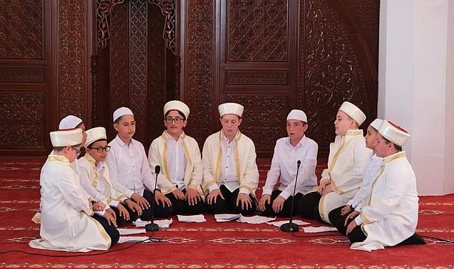 Ortaokul öğrencilerinin hafızlık heyecanı