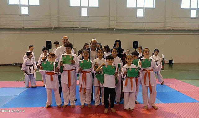 Osmaneli&#039;nde kuşak töreni düzenlendi