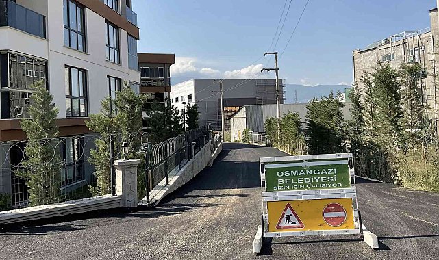 Osmangazi&#039;den yoğun asfalt mesaisi