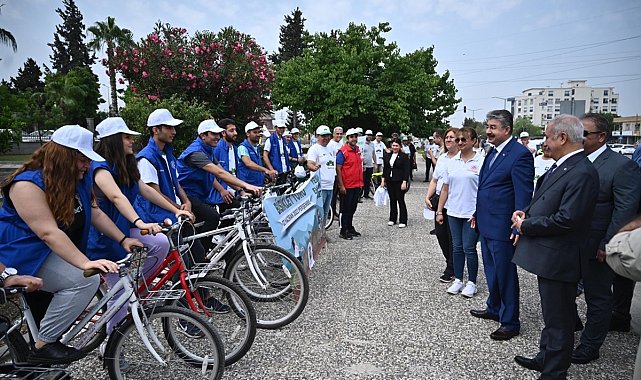 Osmaniye'de "Yeşil Emisyon Hareketi" bisiklet turu