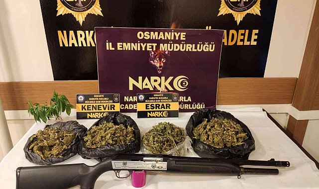 Osmaniye'de uyuşturucu operasyonlarına 6 tutuklama