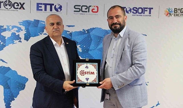 OSTİM Teknopark'tan Erciyes Teknopark'a ziyaret