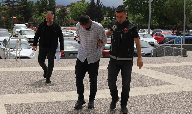 Otobüste uyuşturucuyla yakalanan şüpheli adliyeye sevk edildi