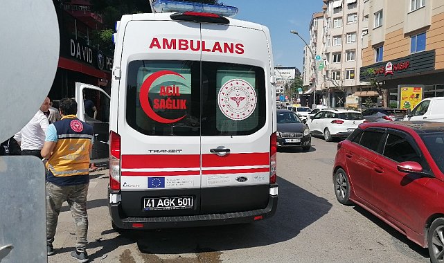 Otomobil ile motosiklet çarpıştı, motosiklet sürücüsü yaralandı