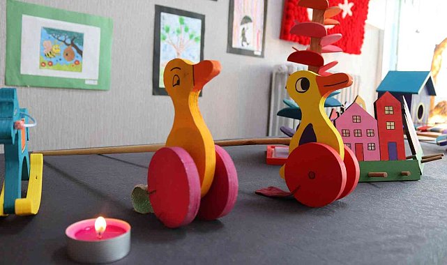 Özel öğrencilerin yaptığı oyuncaklar 3 ülkeye ihraç edilecek