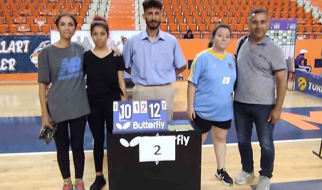Özel sporcular yetenekleriyle şampiyonaya imza attı