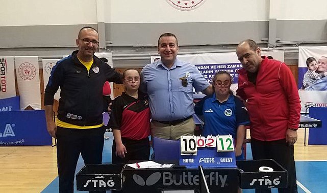 Özel sporcuların ter döktüğü yarışmada Türkiye 3'üncüsü oldular