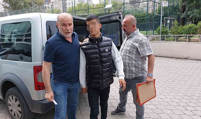 Para çalarken kameraya yakalanan hırsız gözaltına alındı