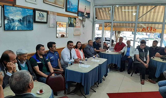 Pazaryeri&#039;nde geleneksel halk toplantısı çay evinde gerçekleştirildi