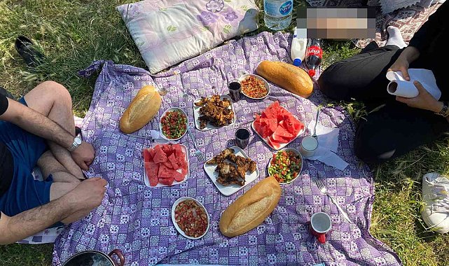 Piknikte ekmeği böldüklerinde hayatlarının şokunu yaşadılar