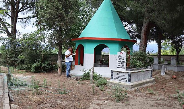 Pirlibey&#039;de şehitlikler yenilendi