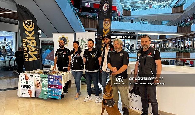 Polis ekipleri, bağımlılıklarla mücadele konusuna dikkat çekti