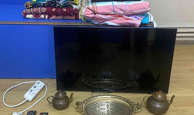 Polisin dikkati hırsızı yakalattı